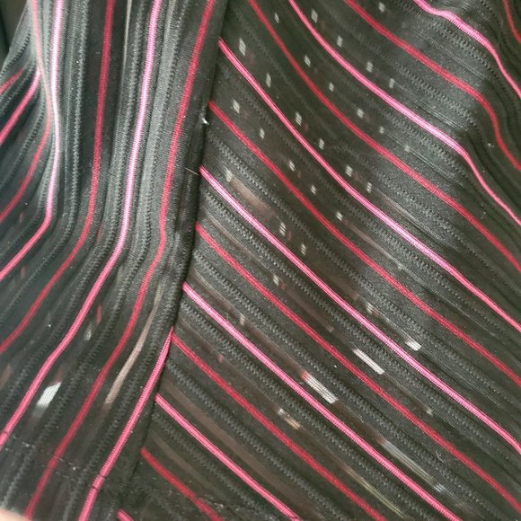 Fashion Bug Pink & Black Sleeveless Shirt - Picture 5 of 9